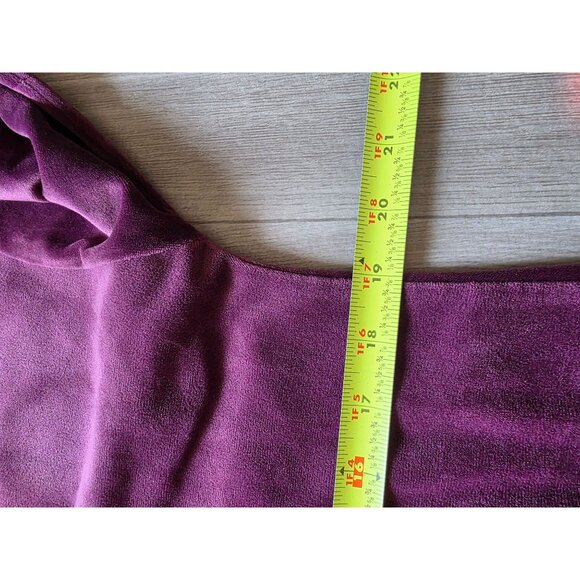 Pure Jill Super Soft Velour Hooded Tunic Top With Drawstrings Size XS - Picture 8 of 8